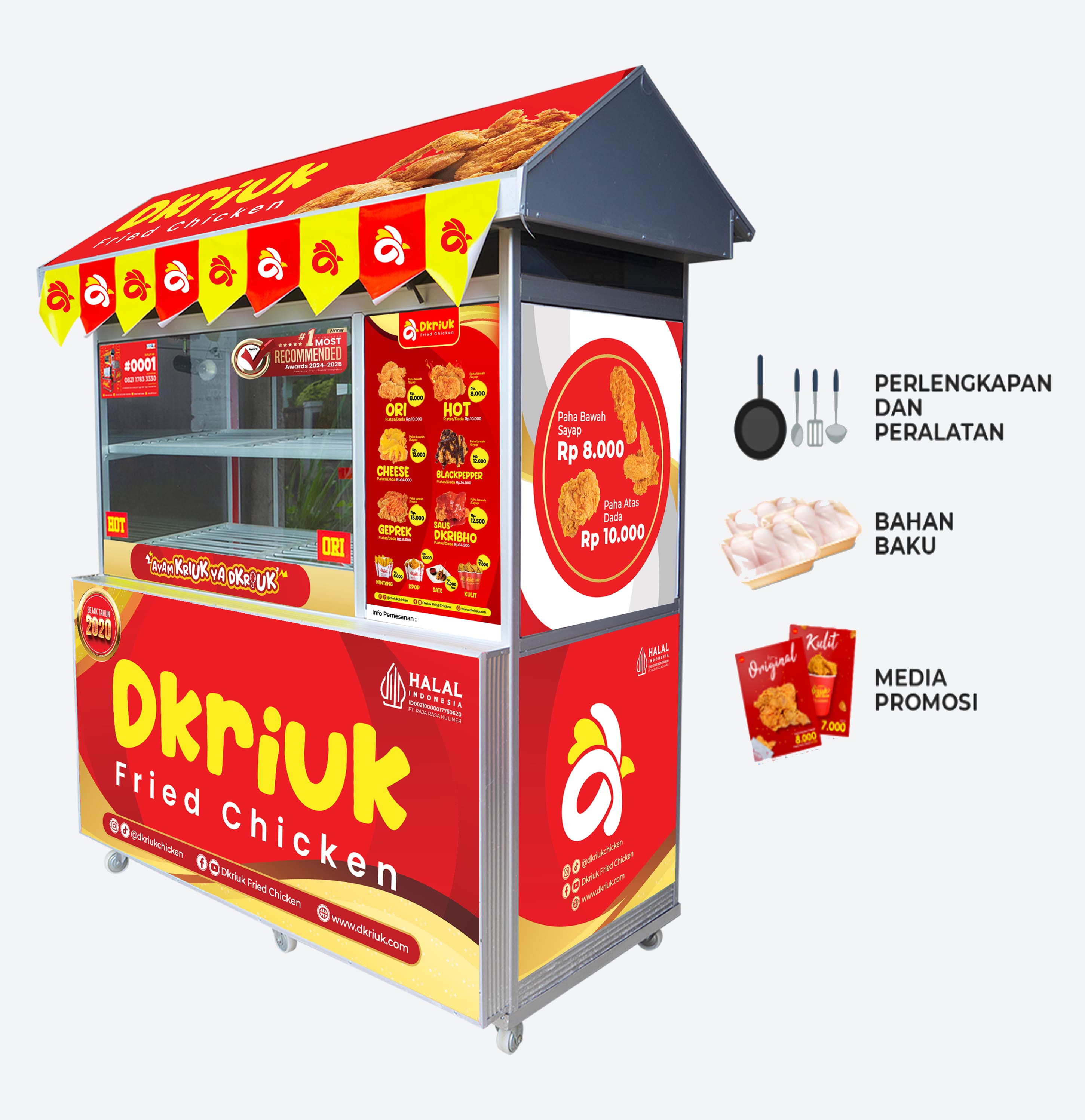 Paket Gerobak Dkriuk Reguler