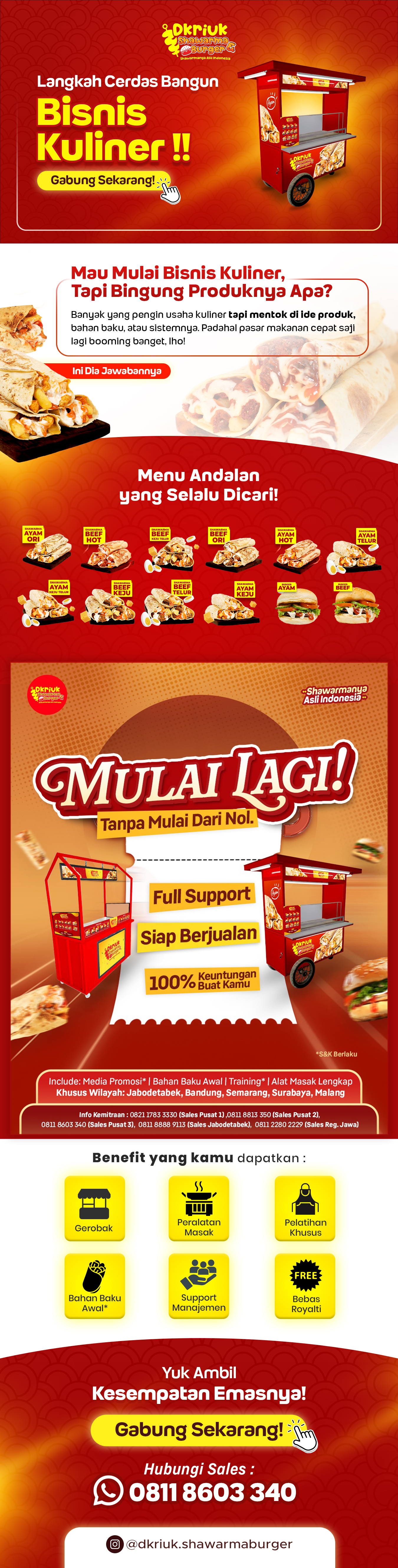 Waralaba Shawarma Burger - Peluang Usaha Kuliner Cepat Saji